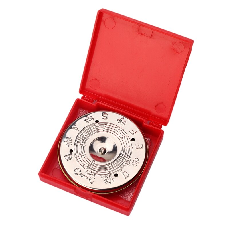 1Pcs Violin Tuner 13 Tone Note C Voice Tube Guitar Tuner Tuning Tools Musical Instrument Accessory: Default Title