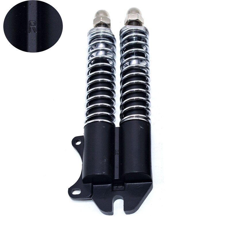 10 Inch Electric Scooter Double Drive Hydraulic Front Shock Absorber 12mm Thick Double Oil Pressure Strong Shock Absorption: A