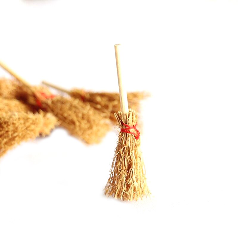 1 Pc mini Dom narzędzia ogrodnicze domek dla lalek mini miotła wycierać wiadro DIY dekoracje akcesoria 1/12 1/6 skala