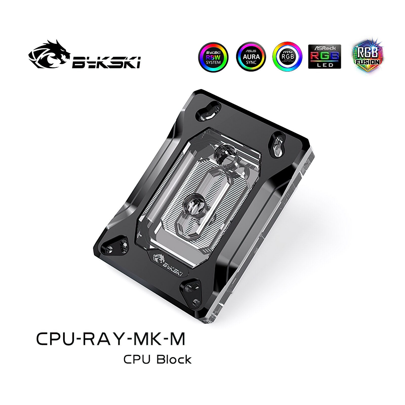 Bykski CPU Liquid Cooling RGB Block for AMD CPU-RAY-MK-M