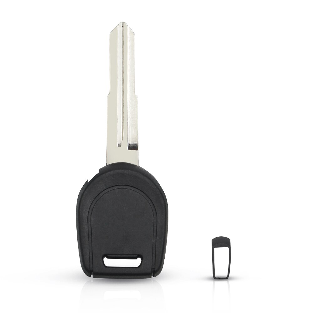 Dandkey Blank Key Replacement Transponder Key Shell Left Blade For Mitsubishi Transponder Key: Right Blade