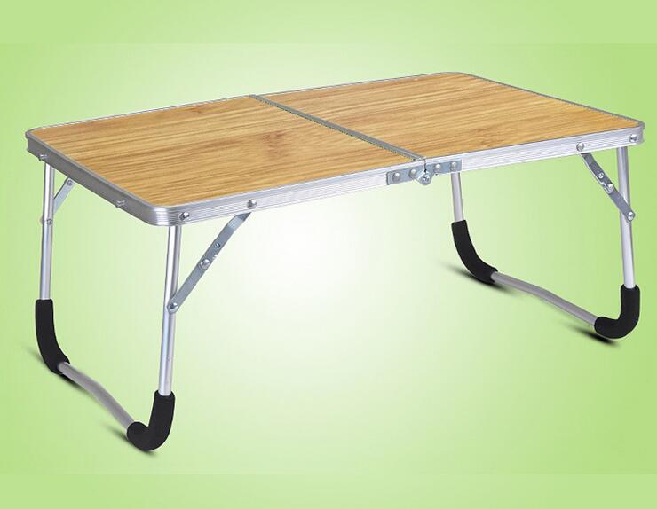 62*42*27cm bærbar skridsikker seng tablet pc skrivebord foldbar bærbar skrivebord: Brun
