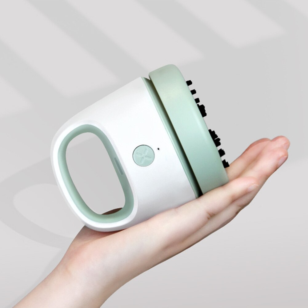 USB Rechargeable Desktop Vacuum Cleaner Desk Table Dust Vacuum Cleaner Strong Suction Pet Hair Removal Sweeper