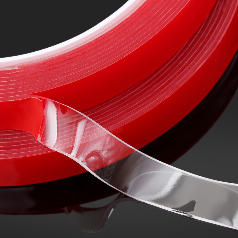 300cm transparent Silikon Doppelseitigem Klebeband Hohe Festigkeit Keine Spuren Klebeband Aufkleber Wohnzimmer Waren Für Auto Aufkleber