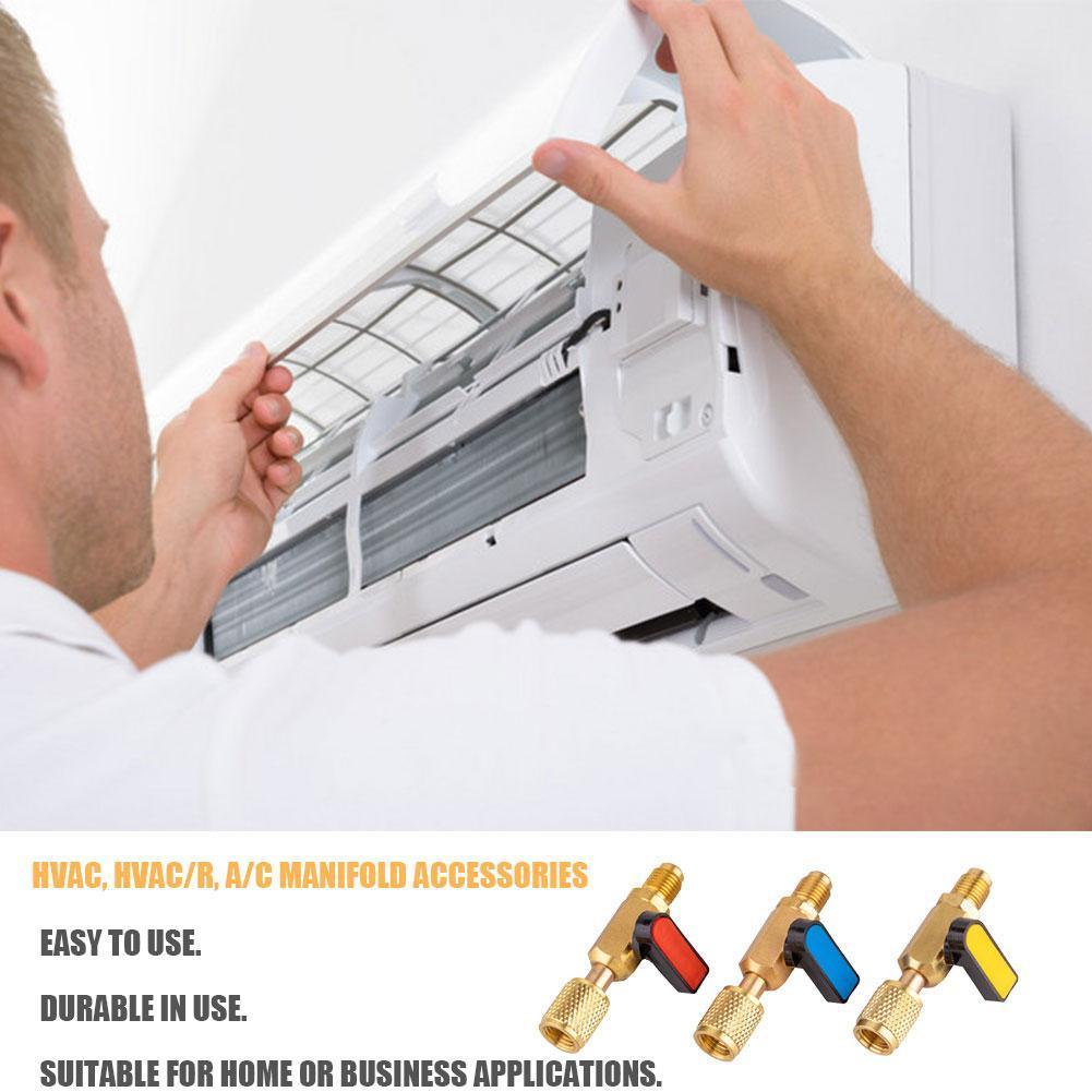 Refrigerator Fluoride Safety Valve Inverter Air Conditioner Safety Liquid Valve Conditioner 410 Valve Small Ball R22 Air O1D0