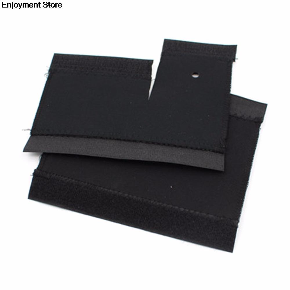 1 Pair Black Bicycle Frame Chain Protector Cycling Mountain Bike Stay Front Fork Protection Guard Protective Pad Wrap Cover