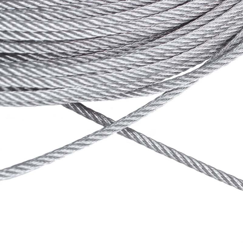 1.5mm Dia 25M Length Stainless Steel Wire Rope Cable for Hoisting