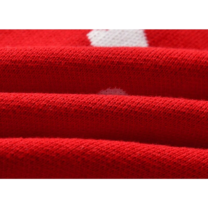 Humor Bear Girls Cardigan lavorato a maglia inverno autunno manica lunga caldo scollo a V motivo a cuore stampato maglione per bambini per 2-5 anni