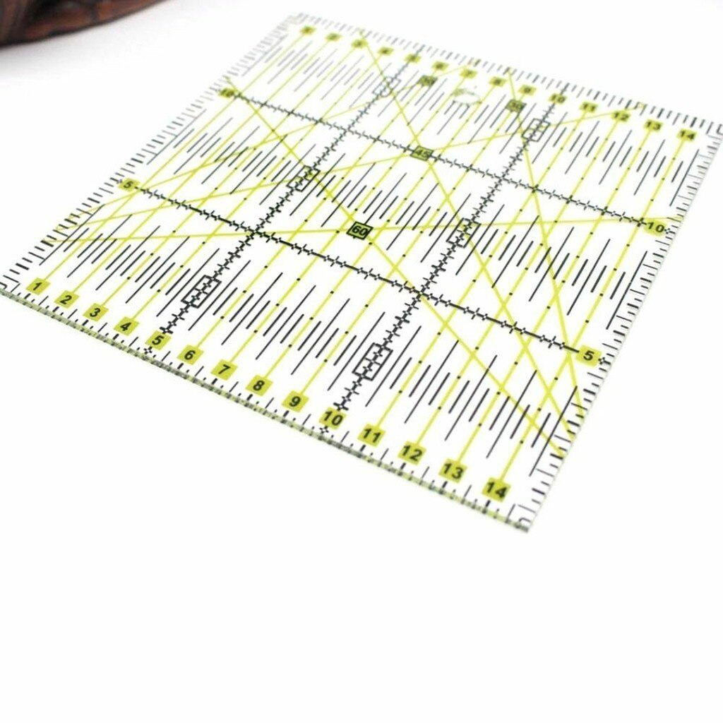 Transparent Quilting Sewing Patchwork Ruler Home Art Cutting Tool Tailor Craft DIY Sewing Measuring Stationary