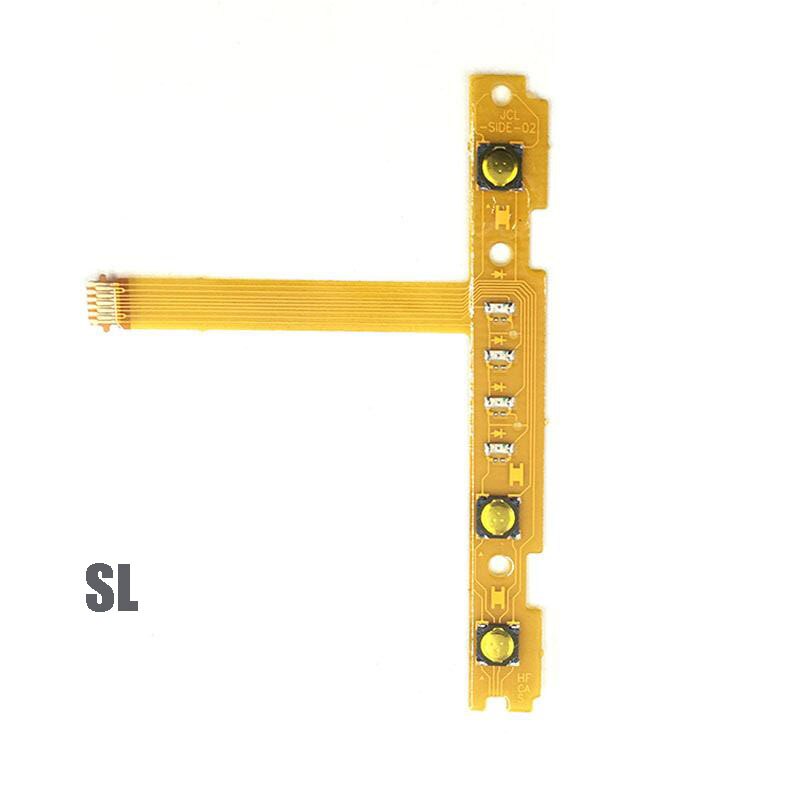 ZR ZL L SL SR/On Off Volume Ribbon Cable/Card Slot/ ABXY Buttons Sticker Key Ribbon Flex Cable For NS/N-Switch repair cable: SL