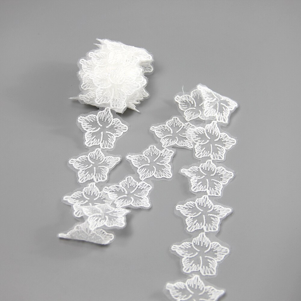 Lint Trim Kleding DIY Naaien Handgemaakte accessoires 1 yard, DIY handgemaakte materiaal, bruiloft wrap, 5Yc2204: 1055426001
