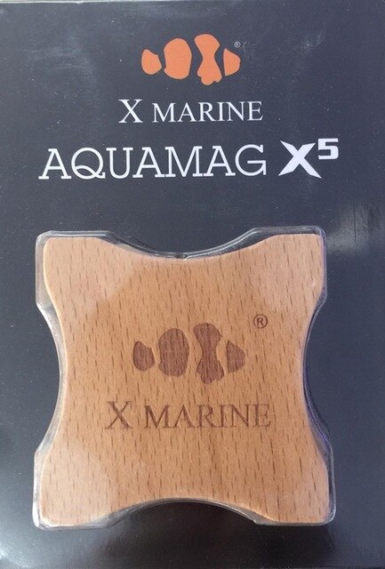 Marine akvariefisk akvarium magnetisk ren børste glas flydende alger skraber kurve glas renere skrubber rengøringsmagnet: X5