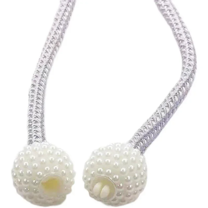 Parel Magnetische Gordijnclip Gordijnhouders Vastbinden Achterkant Gesp Clips Opknoping Ball Gesp Stropdas Achterkant Gordijn Decor Accessoires