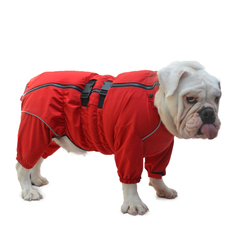 French Bulldog Clothes Jumpsuit Waterproof Clothing English Bulldog Dog Raincoat Pit Bull Terrier American Bully Pitbull Costume