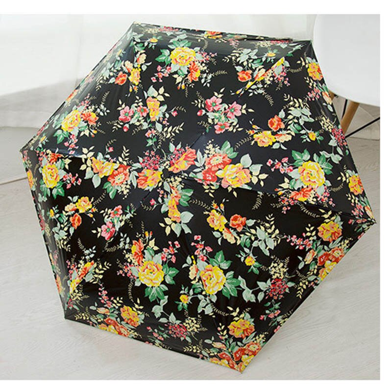 Yada mini bloemenpatroon opvouwbare paraplu regen dames merk paraplu dames pocket charms kinderparaplu's  ys128