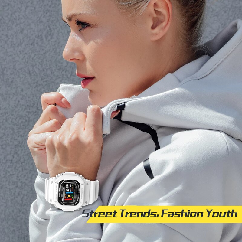 Fasion Smartwatch X12 Smart Uhr Unterstützung Männer Frauen Armbanduhr Tracker Heart Rate Monitor für Schwimmen EKG PPG