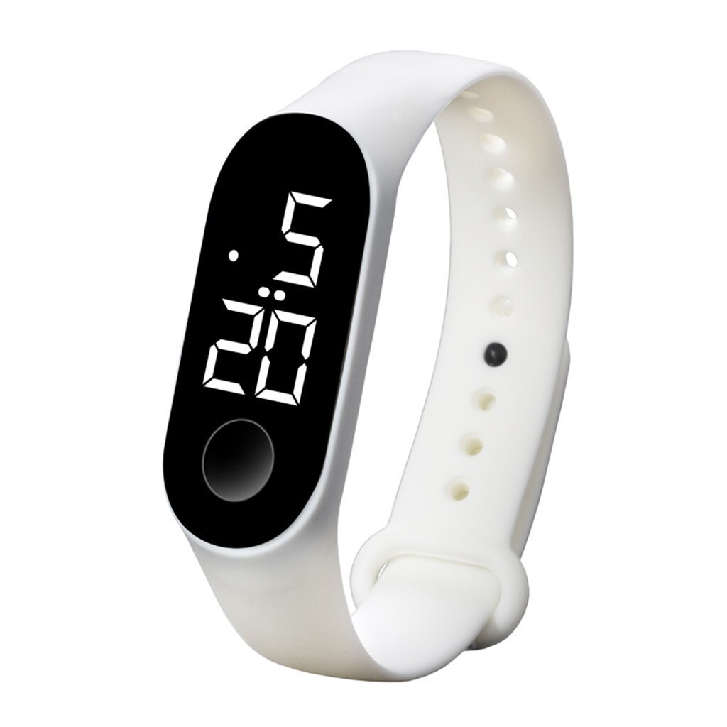 Relojes con Sensor luminoso LED para deportes electrónicos, relojes de para hombres y mujeres, clásicos, reloj deportivo de estilo