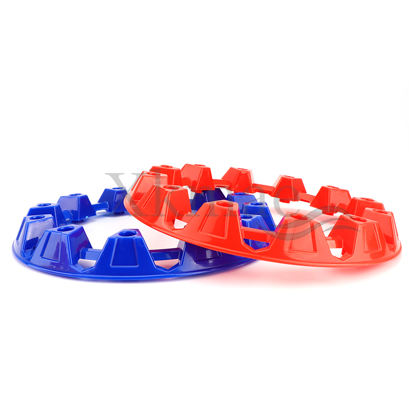 2Pcs 7-inch ATV Wheel Trim Hub Protection Decor Rim Cap Universal Vehicle All Terrain wheel Plastic Cover fit to 7 inch tires