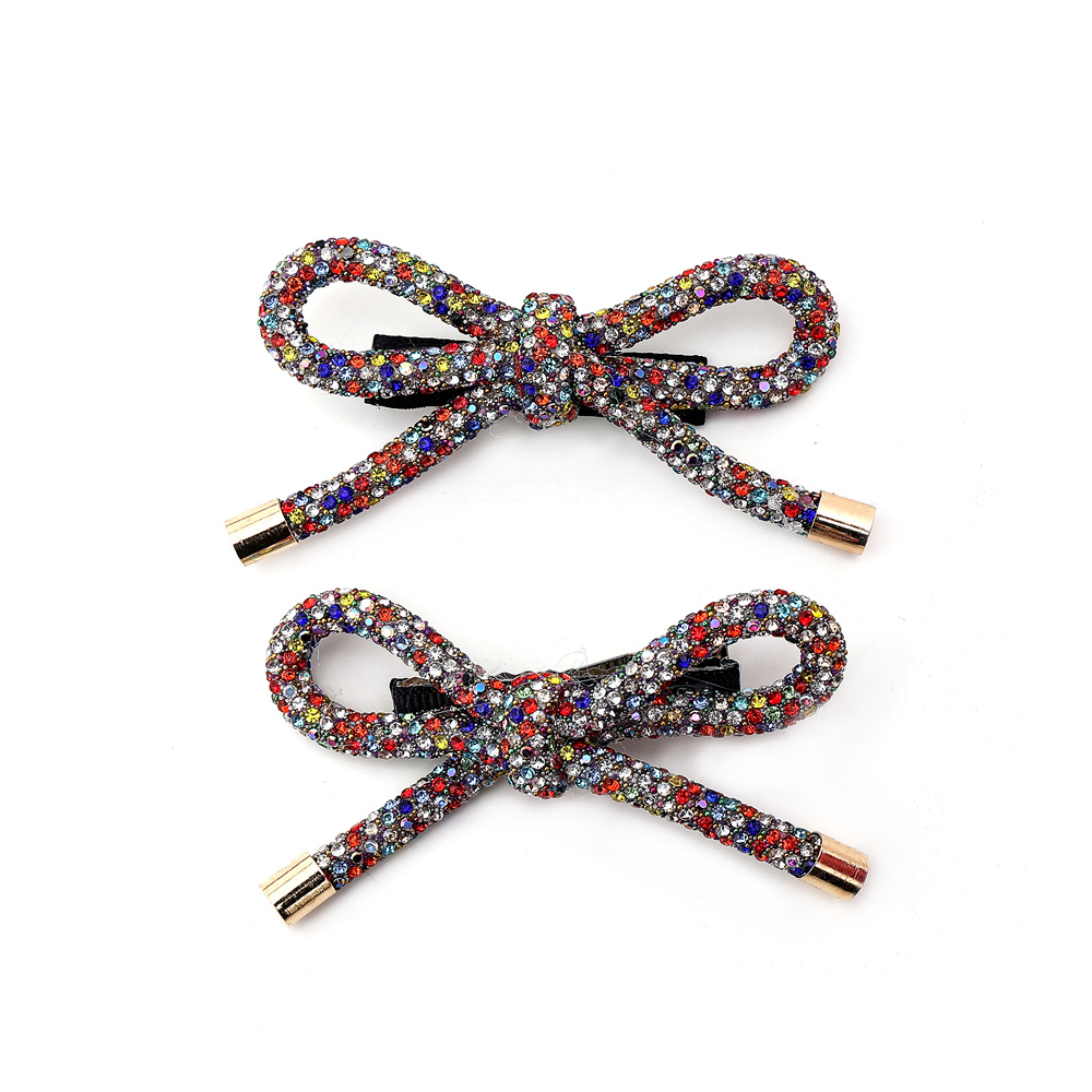 Nueva , nueva diadema con tubo de perforación para niñas, accesorios para el cabello con piedra brillante, accesorio para el cabello, clip para bebé, diadema con lazo para niña: Caqui oscuro