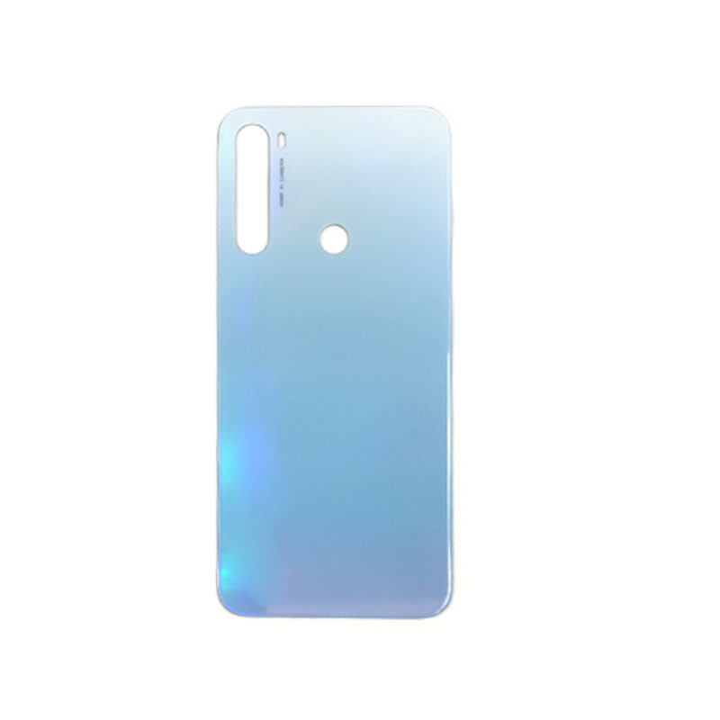 6.3 &quot neue Batterie Abdeckung Für Xiaomi Redmi Hinweis 8T 8 Zurück Glas Hinten Gehäbenutzen 3D fallen Mit kamera Objektiv Tafel: Hinweis 8T Nein len Weiß