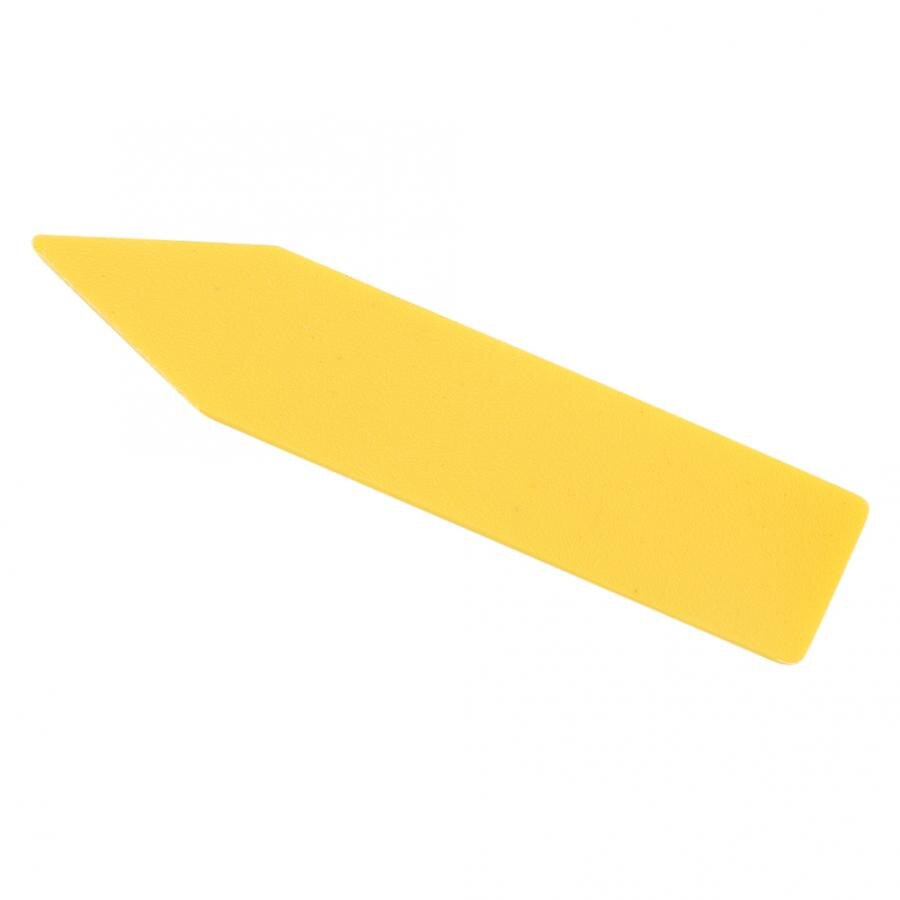 Etiquetas de plantas de plástico para interior, etiquetas multicolor para plantas, verduras, flores, semillas, nombre, etiqueta, marcador, adornos de jardín, 100 Uds.