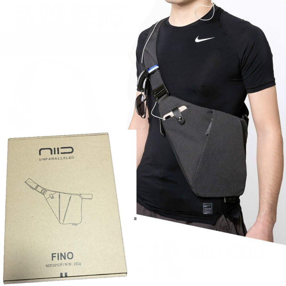 Mannen Tassen Voor Reizen Tablet Fino 2 Borst Zak Sport Enkele Tassen Heren Schoudertassen Cross Body Pack met Originele Doos