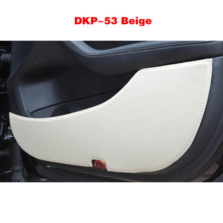 CMC Brilliance V3 V5 V6 V7 H3 H220 H230 H230EV H320 H330 H530 Karry K50 K60 Leather car door Anti-Kick pad mats protector: Red