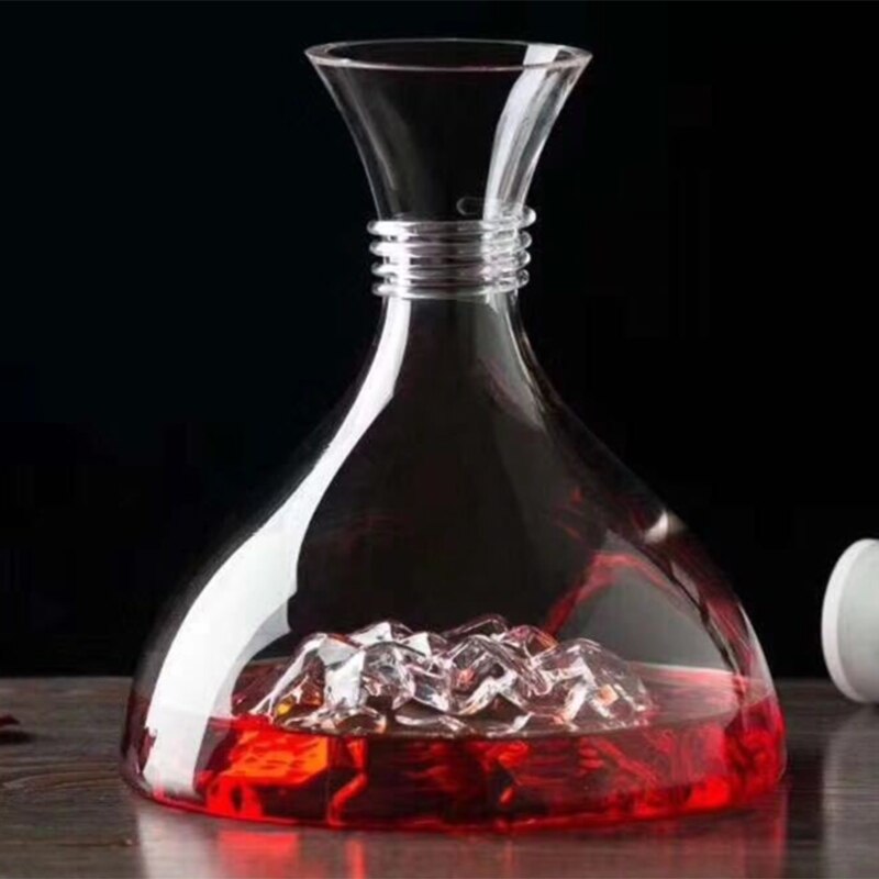 Lead-Free Crystal Glass Red Wine Decanter Manual Blown Wine Decanter