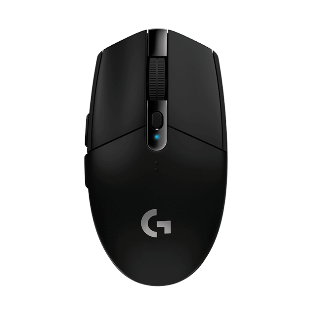 Logitech  g304/g304 kda lightspeed trådløs gamingmus letvægts bærbar heltesensor 12000 dpi: Sort