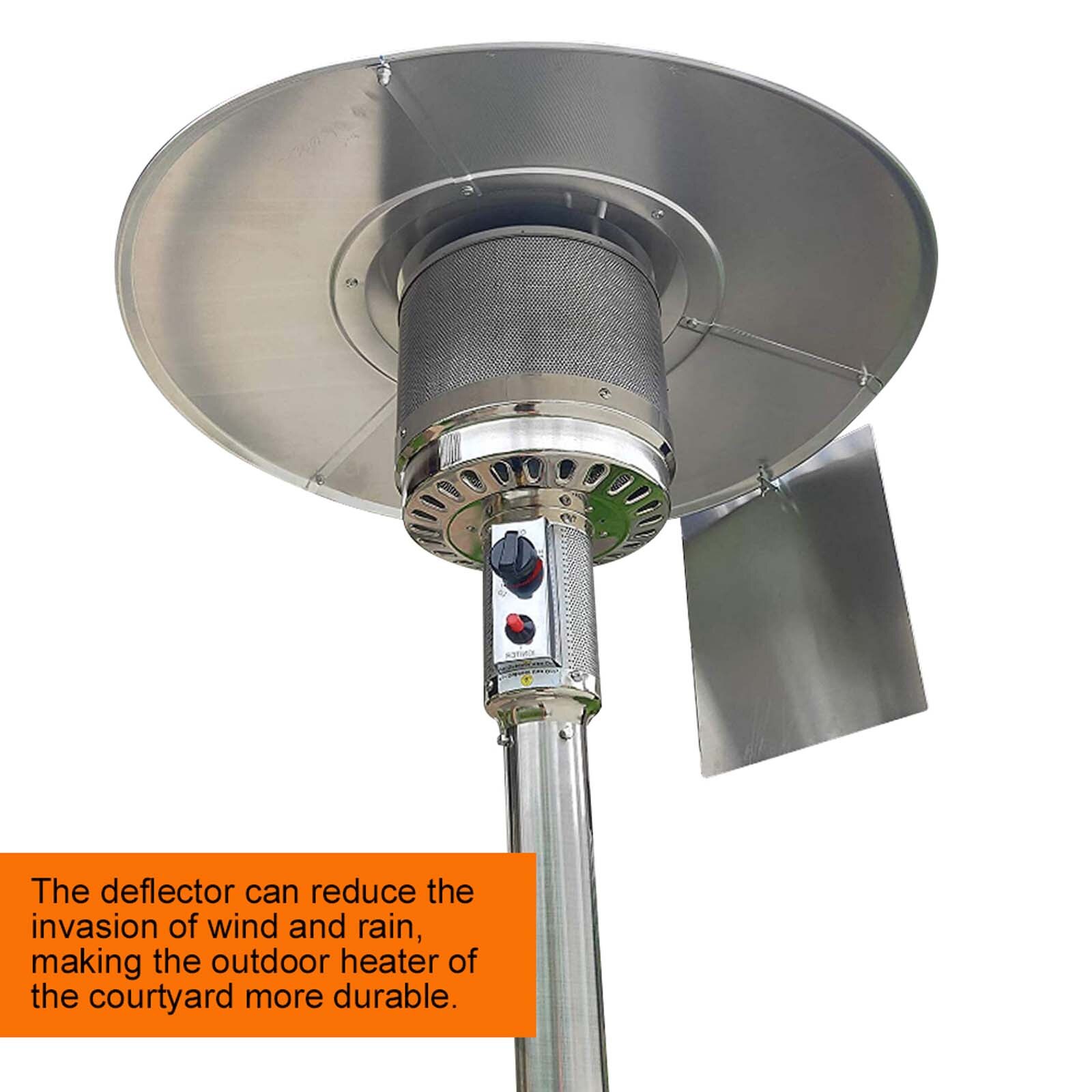 Outdoor Patio Kachels Warmte Focus Reflector Van Propaan Terras Kachel En Opbergtas Voor Opslag Handig Verwarming Familie Dinne