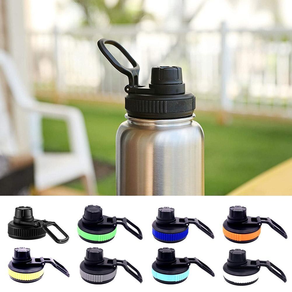 Tappo del coperchio di vibrazione della paglia della bottiglia di Sport portatile per la bottiglia di acqua della bocca larga Tpr materiale plastico 8 colori possono scegliere E1c0
