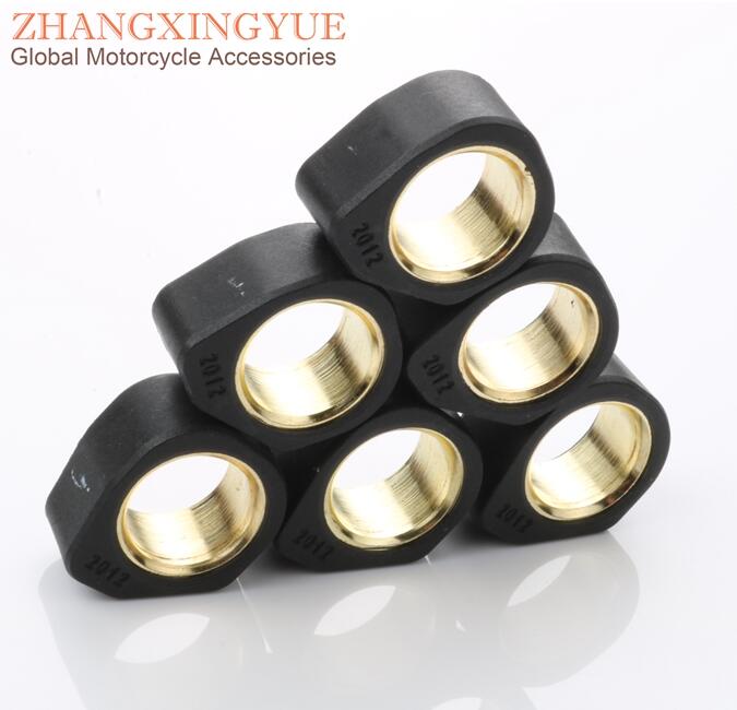 Pesos para rodillos, variador de rendimiento, 9 GB, 11 GB, 15,5 GB, 20x12mm, para YAMAHA, Maxster, Majesty 125/150, Vino, x-city, x-max, Zuma 125: 9G