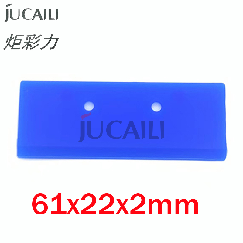 Jucaili 5 pcs lösungsmittel drucker gummi wischer für epson xp600/dx5/dx7/i3200 druckkopf blatt mutoh roland mimaki reinigungs wischer: schwarz auf gelb