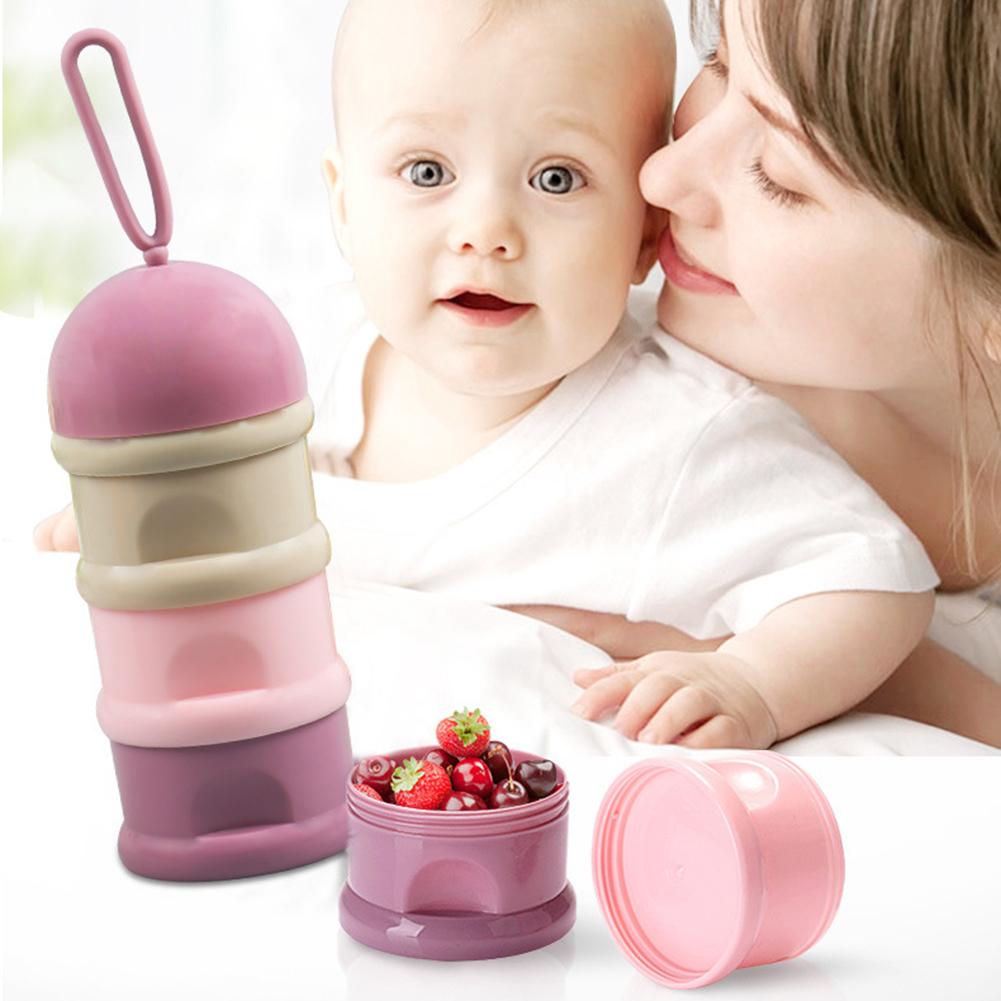 3 Compartimenten Baby Melkpoeder Formule Dispenser Snack Voedsel Opslag Container Komen Met Perfecte Maat Lichtgewicht Seals Strakke