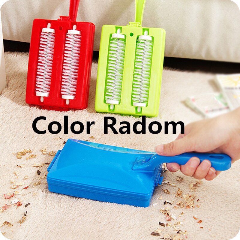 Roller Carpet-Brush Sweeper Sofa Handheld Bed Pet Hair Debris Crumb Dirt Fur Cleaner alfombra Home Cleaning Tools: Default Title