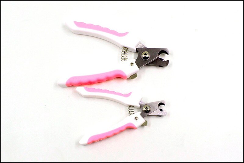 Pet Grooming Kit Nail Trimmer Dog Cat Grooming Supplies Pet Nail Clipper Pet Dog Grooming Clipper Nail Trimmer Dog: Pink / Large 16cm