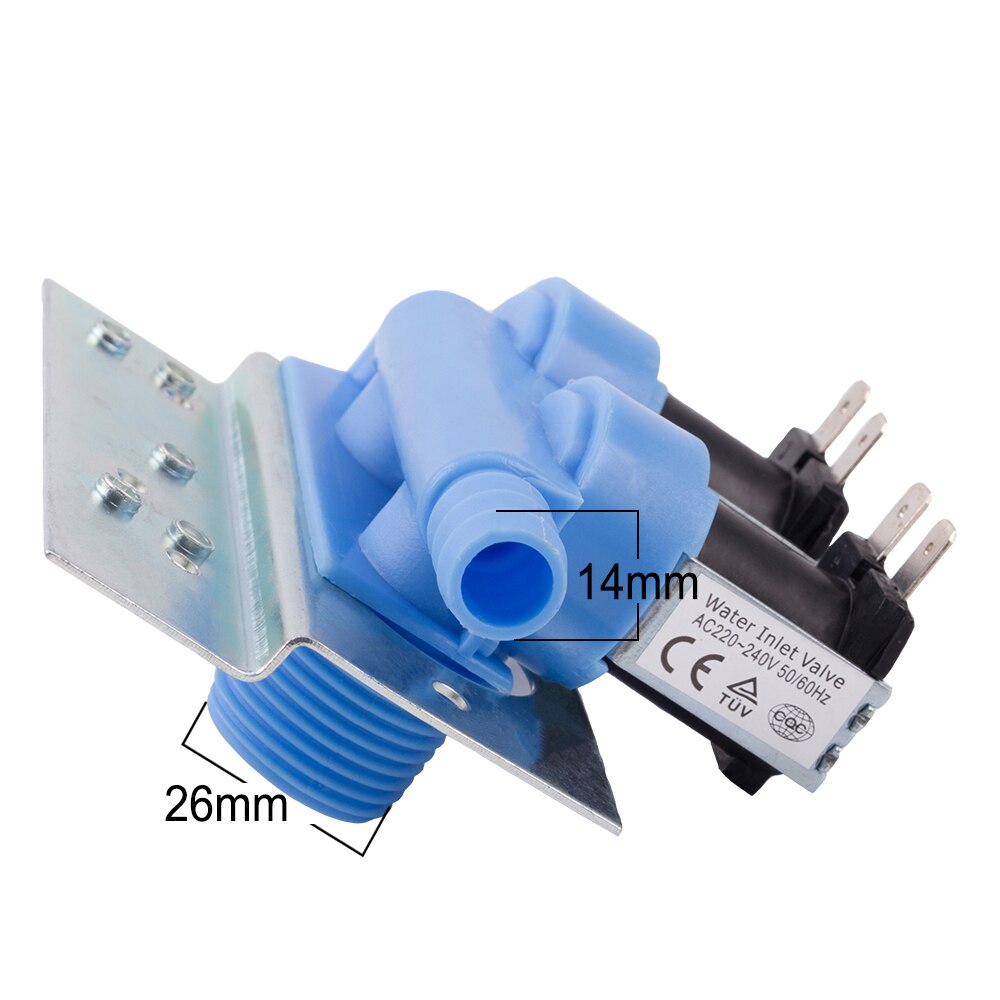 high low-temp washing machine water double inlet valve JSF3 water flow controller washing machine repair components