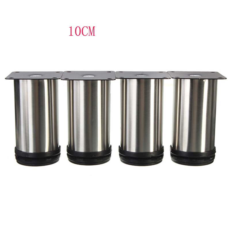 4Pcs Kabinet Benen Verstelbaar Meubels Voeten Ronde Standhouder 5 Cm/6 Cm/8 Cm/10 cm/12 Cm/15 Cm