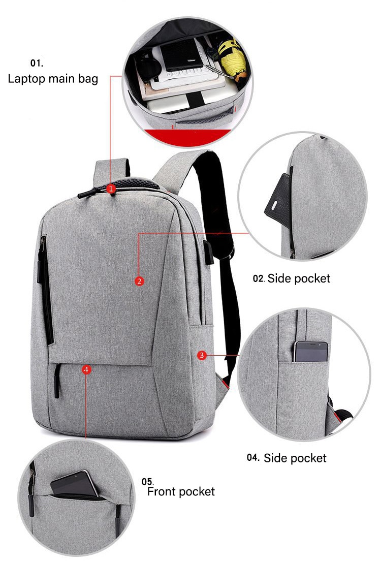 Chuwanglin casual masculino mochilas 15 inche mochila portátil moda de carregamento mochilas para sacos de escola masculino mochila d6202