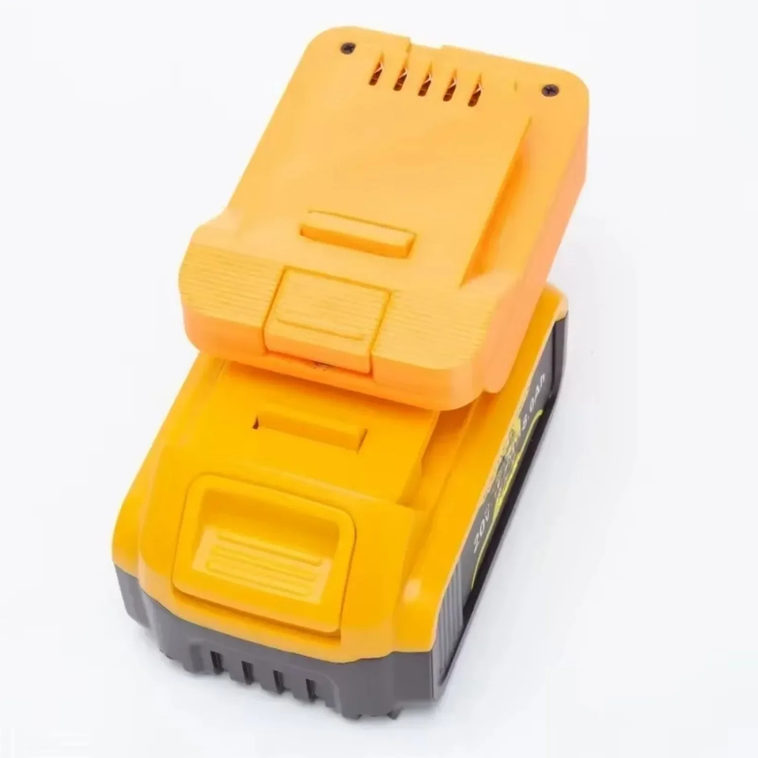 Akku-Adapter für DeWalt 18 V Li-Ionen-Akku, umwandelbar in für Aldi Ferrex Activ Energy 20 V Elektrowerkzeug, tragbarer Akku-Konverter