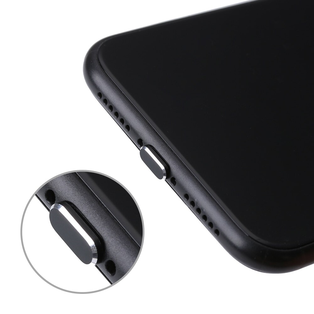 Metall Anti Staub Ladegerät Dock Stecker Stopper Kappe Abdeckung für iPhone X XR Max 8 7 6S Plus-telefon Zubehör