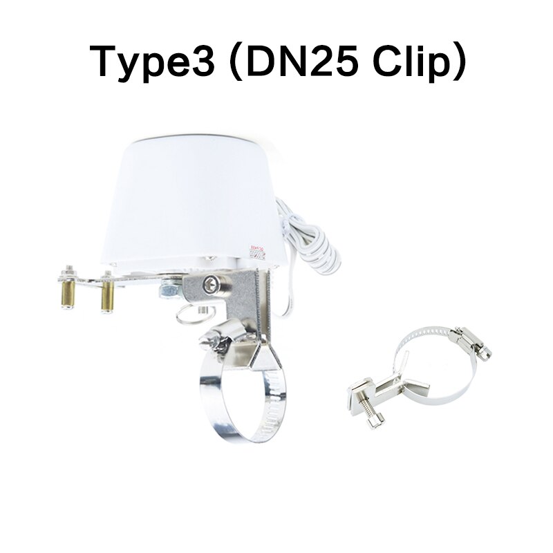 1/2 &quot; 3/4 &quot; 1 &quot; sähköinen automaattinen manipulaattorin sulkuventtiili  dn15 dn20 dn25 hälytyskaasun vesiputken turvalaitteelle 12v 1a: Valkoinen  dn25