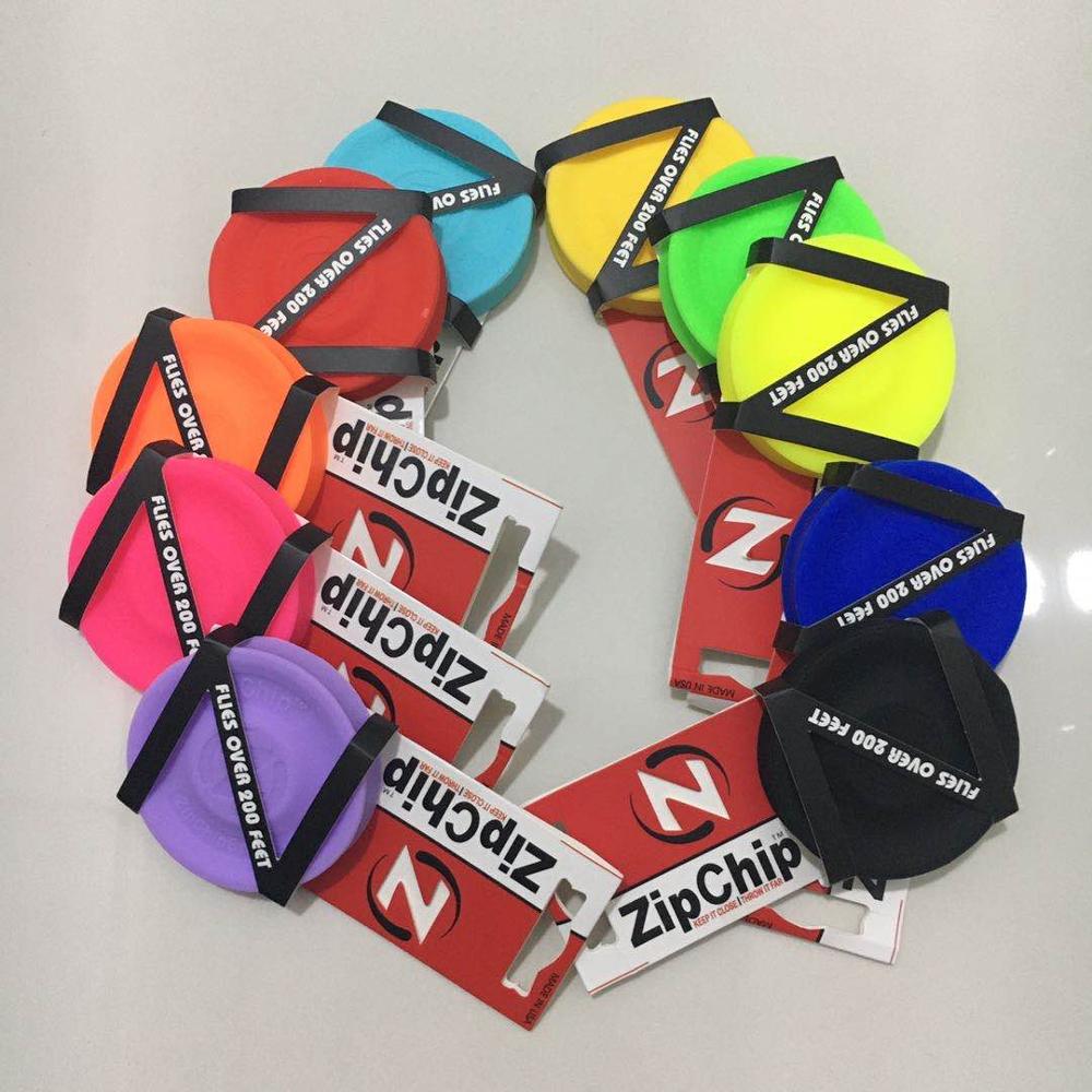 10 different Color Mini Pocket Flexible Zip Chip Flying Discs can choose Soft Spin Zipchip In Catching Game Flying Disc