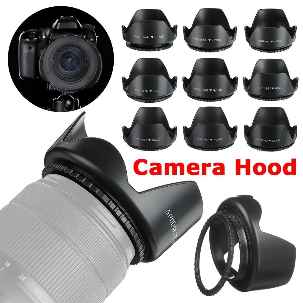 49mm 52mm 55mm 58mm 62mm 67mm 72mm 77mm 82mm kwiat obiektyw do obiektywu aparat Nikon Canon