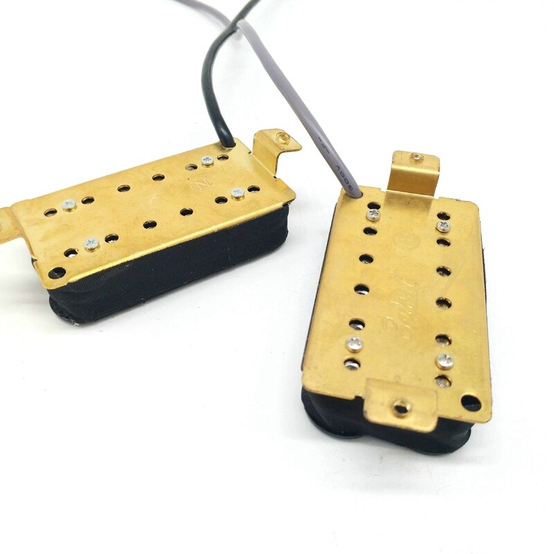 Electric Guitar Neck and Bridge Pickup Set Double Coil Humbucker Pickups for Electric Guitar Pickup Replacement