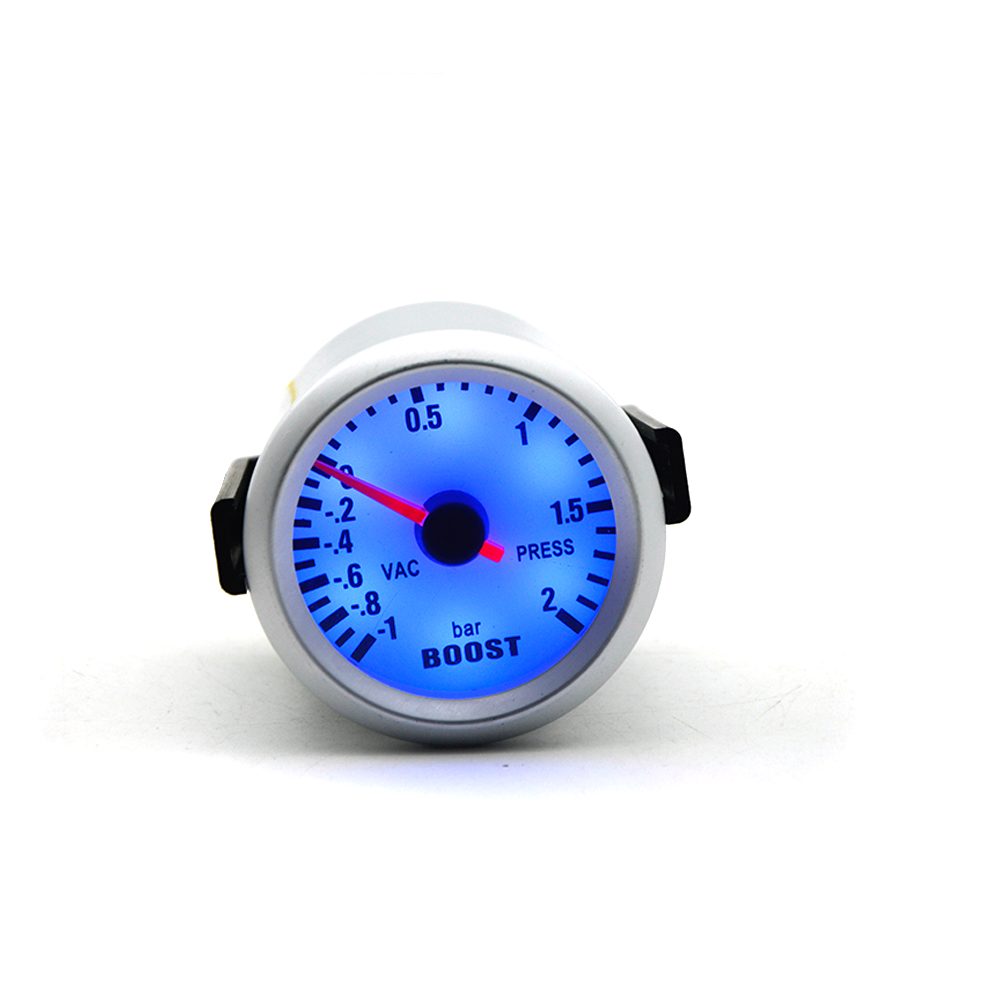 52mm Analog Blue led Boost bar