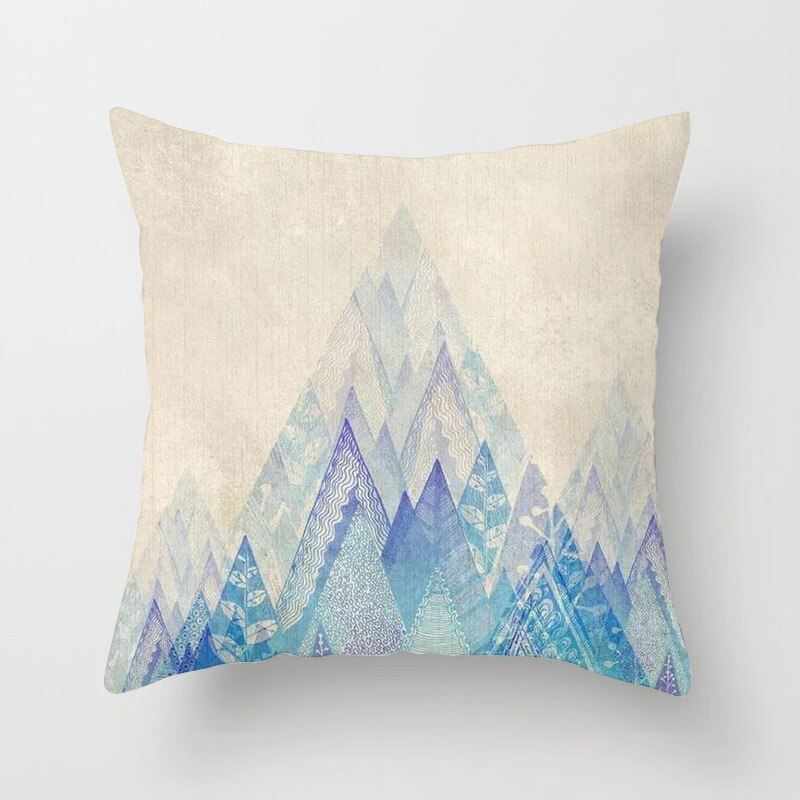 Housse de coussin carrée en velours avec imprimé Mandala, décoration de la maison, style nordique rétro, peau de pêche, taie d'oreiller: vert clair