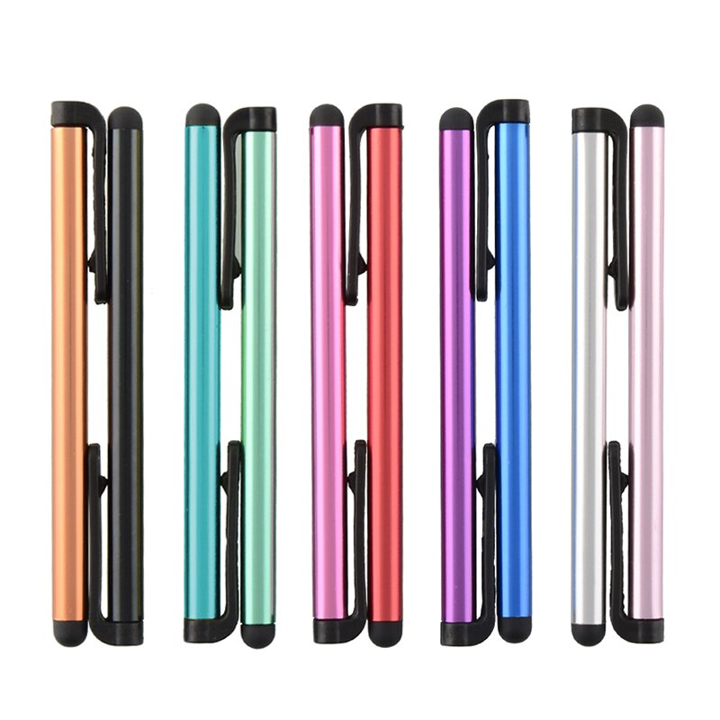 10 teile/los Kapazitiven Touchscreen Stylus Stift Universal Touchscreen Kapazitiven Stift Für IPhone/iPad/Samsung Galaxy/android Handys