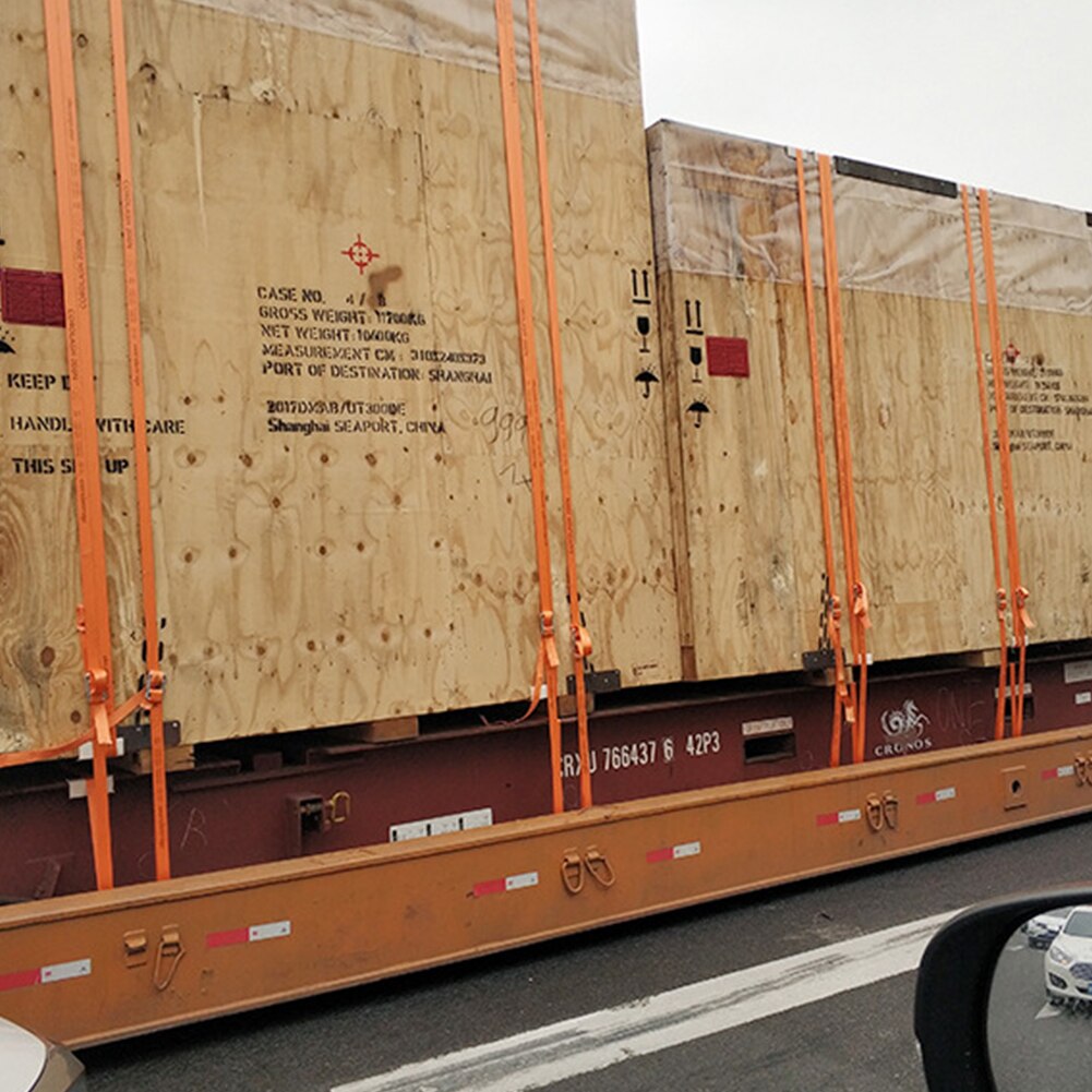 Rejse polyester bundling skralde stropper stramme bælte kraftig motorcykel transport bagage lastbil bil last fastspænding