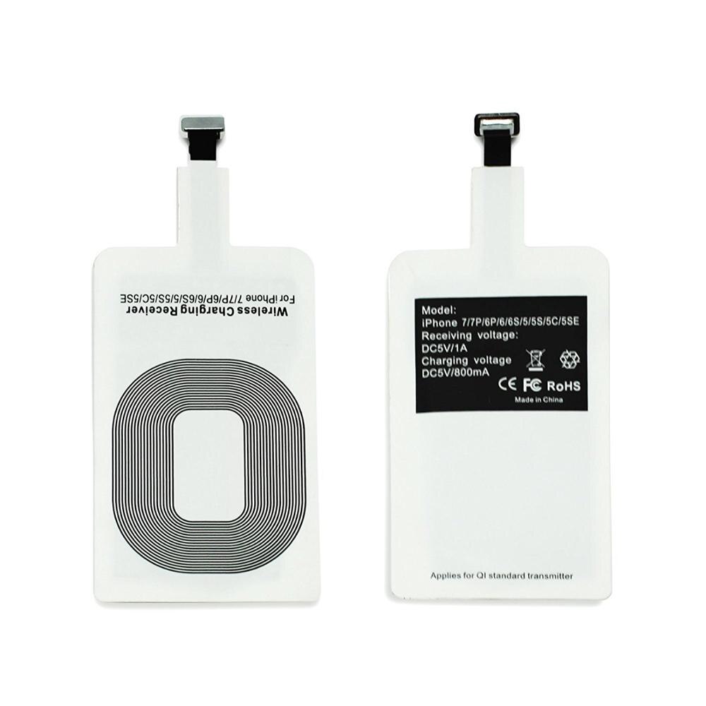Kephe Universele Qi Draadloze Oplader Ontvanger Adapter Receptor Ontvanger Coil Telefoon Micro Mobiele Telefoon Oplader Voor Android Iphone: For iPhone